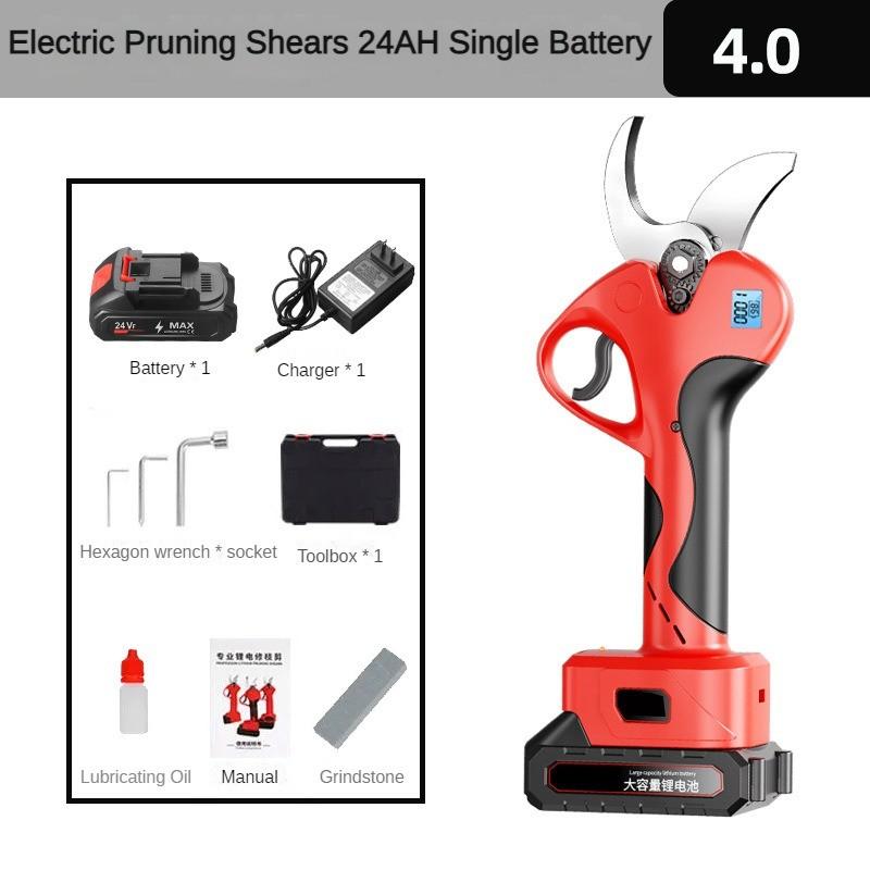 Rechargeable Branch Cutting Scissors Household Gardening Fruit Tree Pruning Tools Portable Electric Pruning Shears