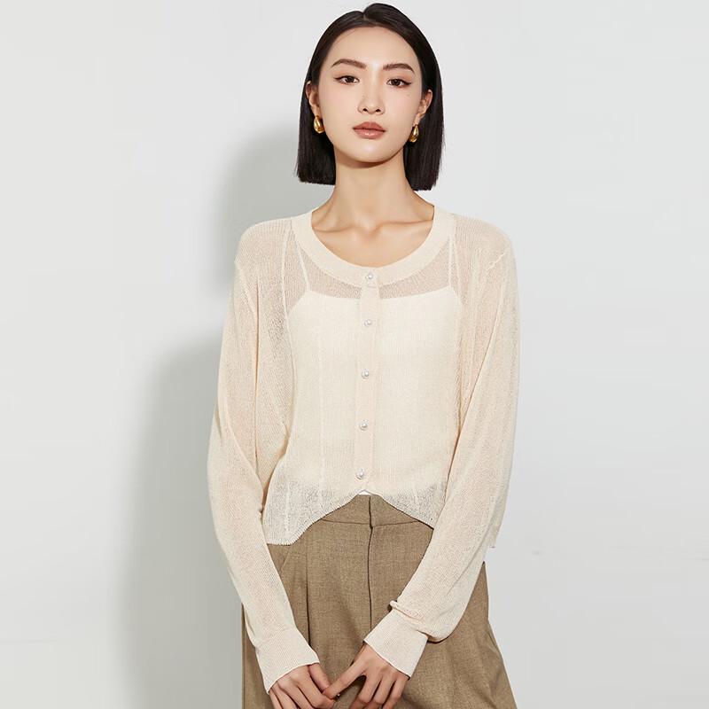 Tatu Women's Minimalist Thin Long-Sleeve Knit Top