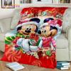 Snowman Blanket Santa Claus Blanket Christmas Blanket Winter Blessing Flannel Blanket for Bedroom Livingroom Sofa Elk Blanket