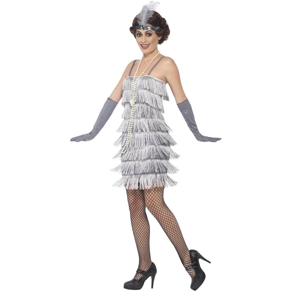 Smiffys Womens/Ladies Flapper Costume Set