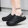 2026 New Men's Sandals Outdoor Soft Thick Sole Slides Breathable Sandals Non-Slip Garden Lightweight Summer Beach Slippers