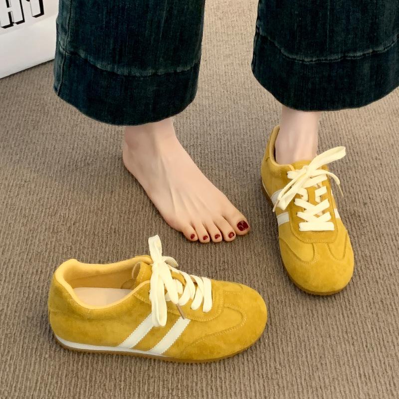 Retro Versatile and Lightweight Flat-soled Forrest Gump Shoes Children's 2025 Summer New Soft-soled Not Tired Foot Board Shoes Retro Women's Shoes