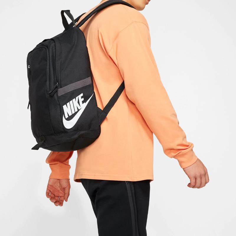 Nike Polyester Backpack Regular Unisex Black Casual BA6103-013