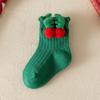 Bow Calf Sock Cotton Christmas Hosiery New Princess Socks  Kids