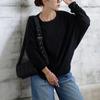 New Autumn Sweatshirt with A High-end and Lazy Style Loose Solid Color Round Neck Casual Top