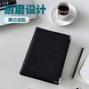 A5 Loose-Leaf Book Business Notebook B5 Notepad Work Notebook Black Office Study Book Lettering