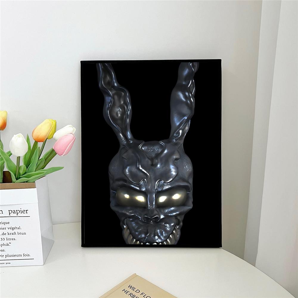 1pc Movie Donnie D-Darko Poster Self-adhesive Art Poster Waterproof Paper Sticker Coffee House Bar Room Wall Decor