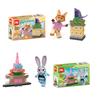 non-toxic Zootopia 2 Building Blocks Anime Figures Judy Nick Chief Bogo Cartoon Figrues Bricks Children's Assembly Toys Model