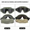Military Standard Goggles Ergonomic Polycarbonate Lens with 2 Extra Lenses (3 Colors) Adjustable Buckles Comfor