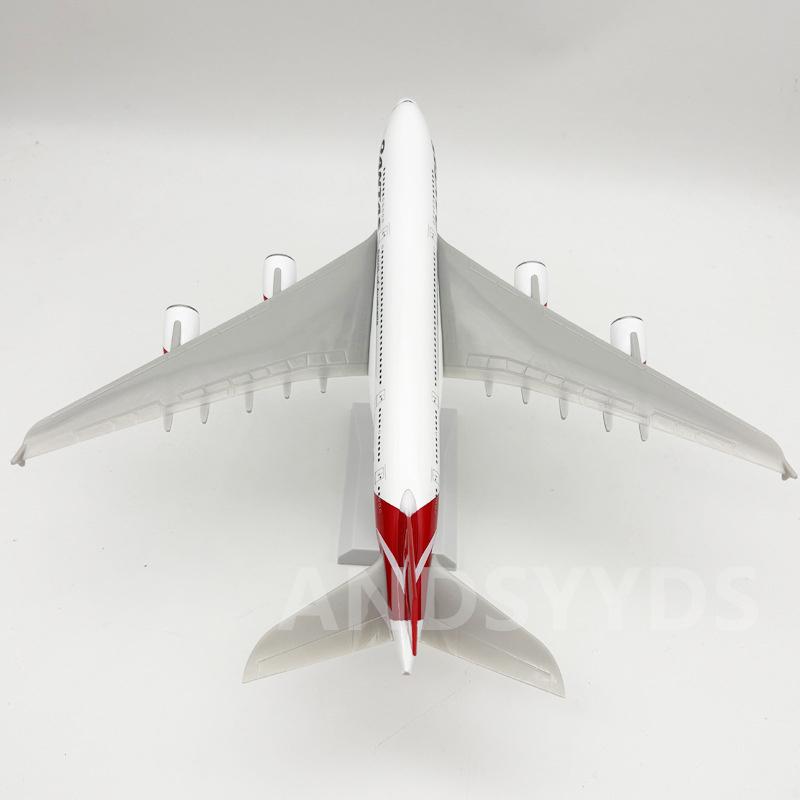 Resin 1:240 Scale 30CM Aircraft Model Australia Airlines Airbus A380 Passenger Airplane Model Collection Display Boutique