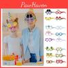 New Ocean Mermaid Fruit Paper Glasses For Children's Summer Party Decorations Colorful Printed Paper Eyewear Prop