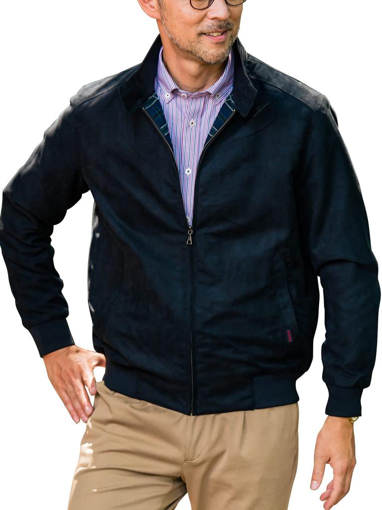 Inspire Suede a Luxurious and Sophisticated Outerwear for Fall and A Stylish Gift for and Even Perfect for Outdoor Men's Blouson, Winter. Men,
