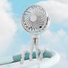 Compact Dual-Power Wall-Mountable Desktop Fan for Home, Dorm, or Office Desk