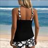 Women Swimsuit With Shorts  Flowy Two Piece Swimsuits  Bathing Swimwear Tank Top And Shorts