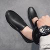 Men's Moccasins Casual Leather Shoes Slip On Loafers