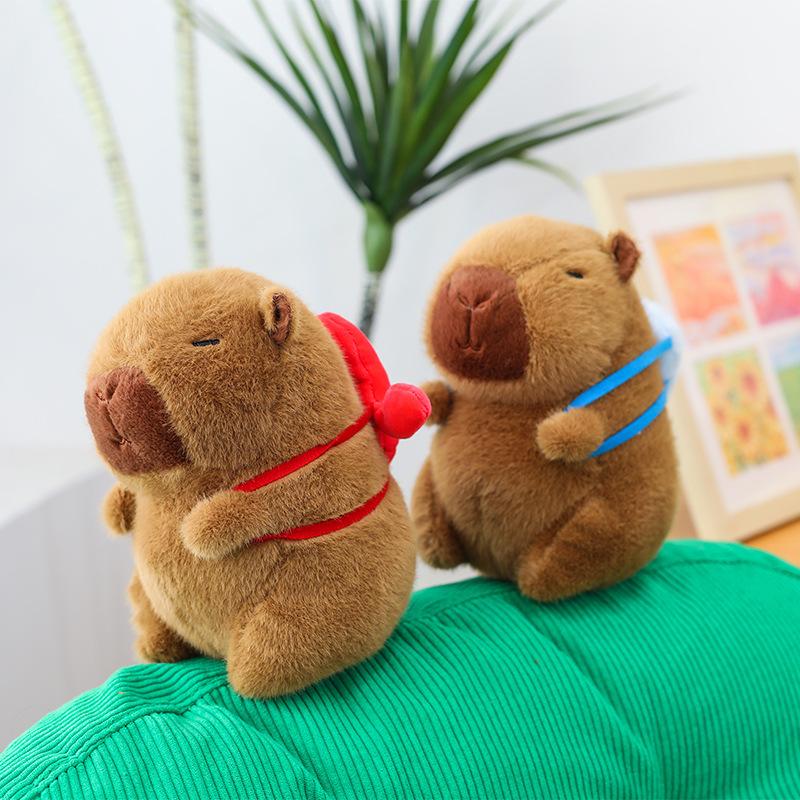 Plush Kapibara Cute Doll Cute Little Capybara Children Gift Grab Machine Doll