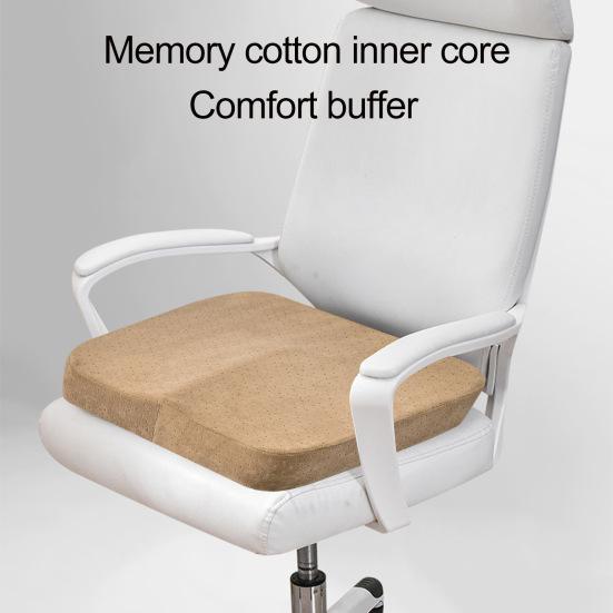 Sittende kontorpute Sklisikker Myk Tykket Memory Foam Sovesal Student Lange sittetimer Isjias Halebein Smerter Rygglindrende Stoler Sete
