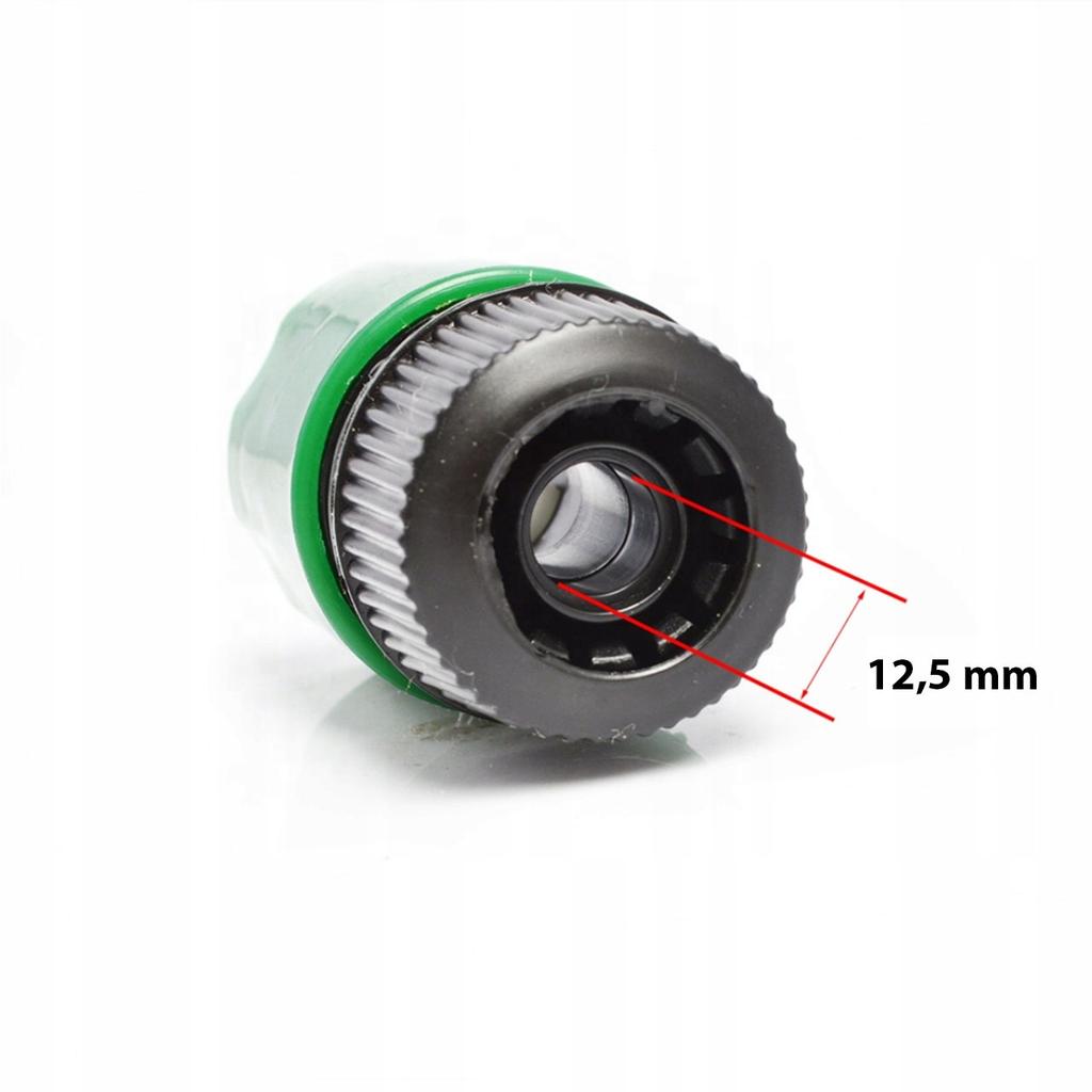 Inlethose 10M 1/2" - Suction Hose For Pressure Washers | Transparent Pvc | 21 Bar | 2 Quick Connectors