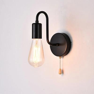 Europäischer Stil Eisen Kunst Wandleuchte Kreative Retro Wanddekoration Wandleuchte