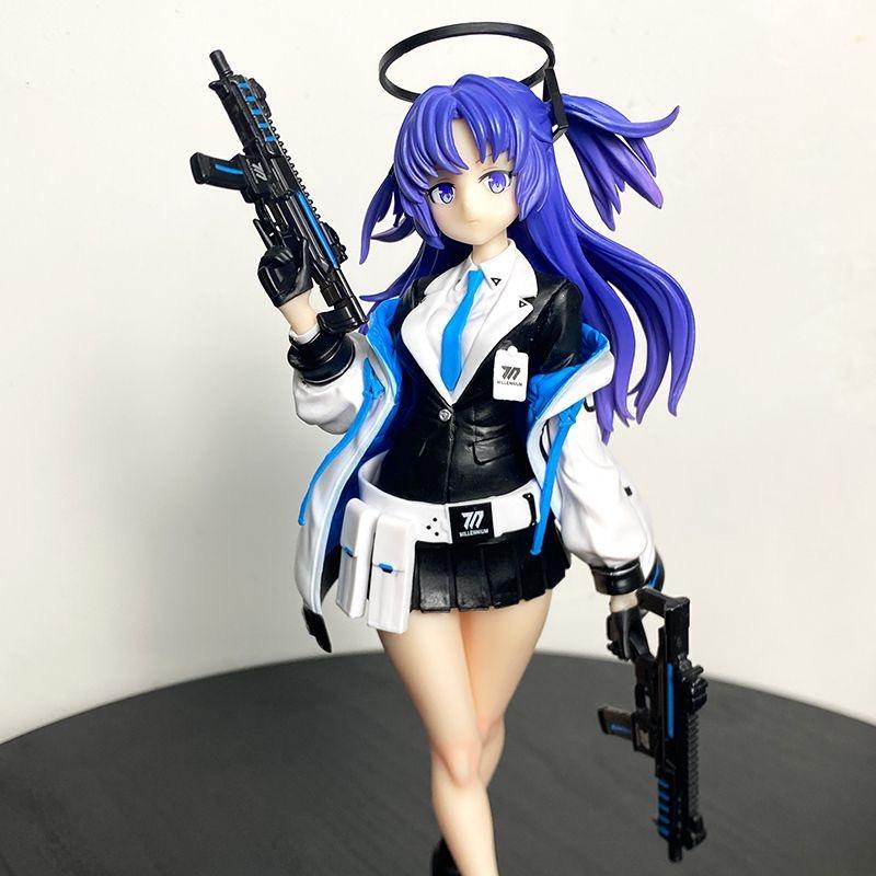 Anime Blue Archive Hayase Yuuka Amau Ako Wanderer Girls Toys PVC Action Figure Toy Game Collectible Model Doll