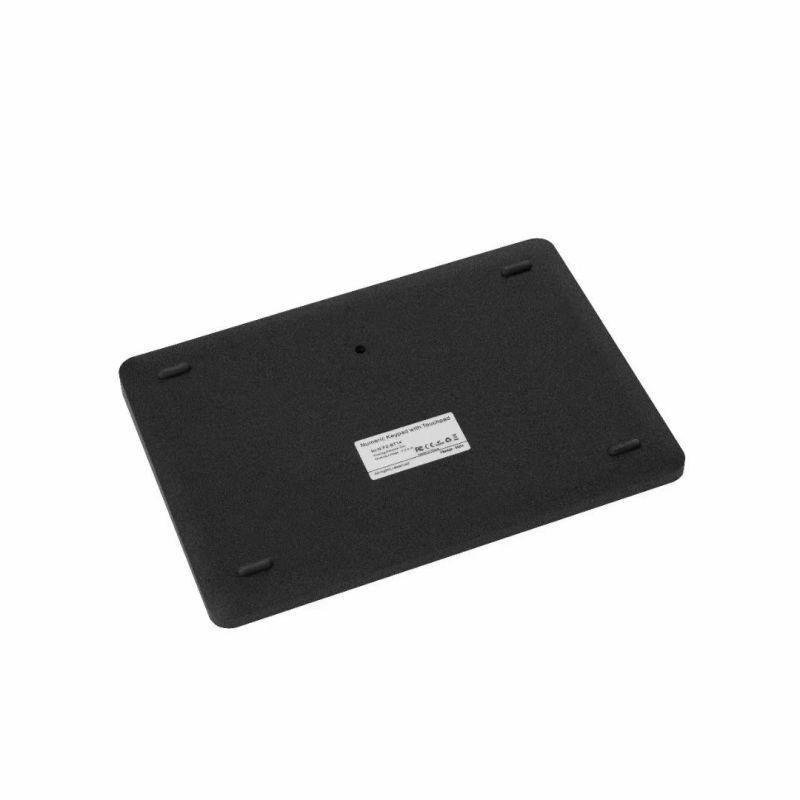 Ultra-Thin Dual-Mode Wireless Bluetooth & 2.4G Num Pad with Touchpad and USB Charging