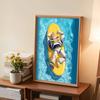 DIY Diamond Painting Buzz Lightyear Surfing Cross Stitch Kit Mosaic Art Diamond Painting Full Circle Diamond Home Decoration
