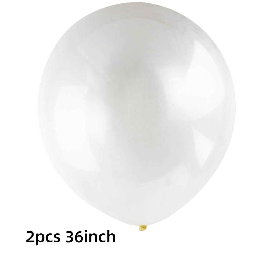 5/10/12/18/36 Inch Clear Balloons Round Helium Globals DIY Latex Balloons  Birthday Party Supplies