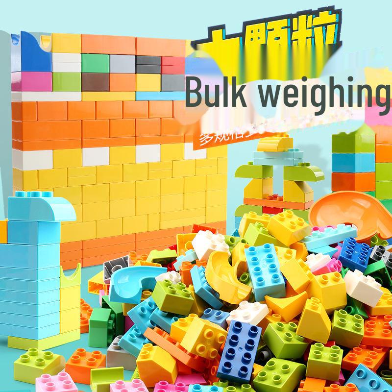 Große Partikelbausteine für Kinder – Schiebeteile & Montagespielzeug