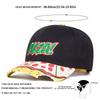 Unisex PIZZA Letter Embroidery Baseball Caps Spring Autumn Outdoor Adjustable Casual Hats Dad Hat Sunscreen Hat