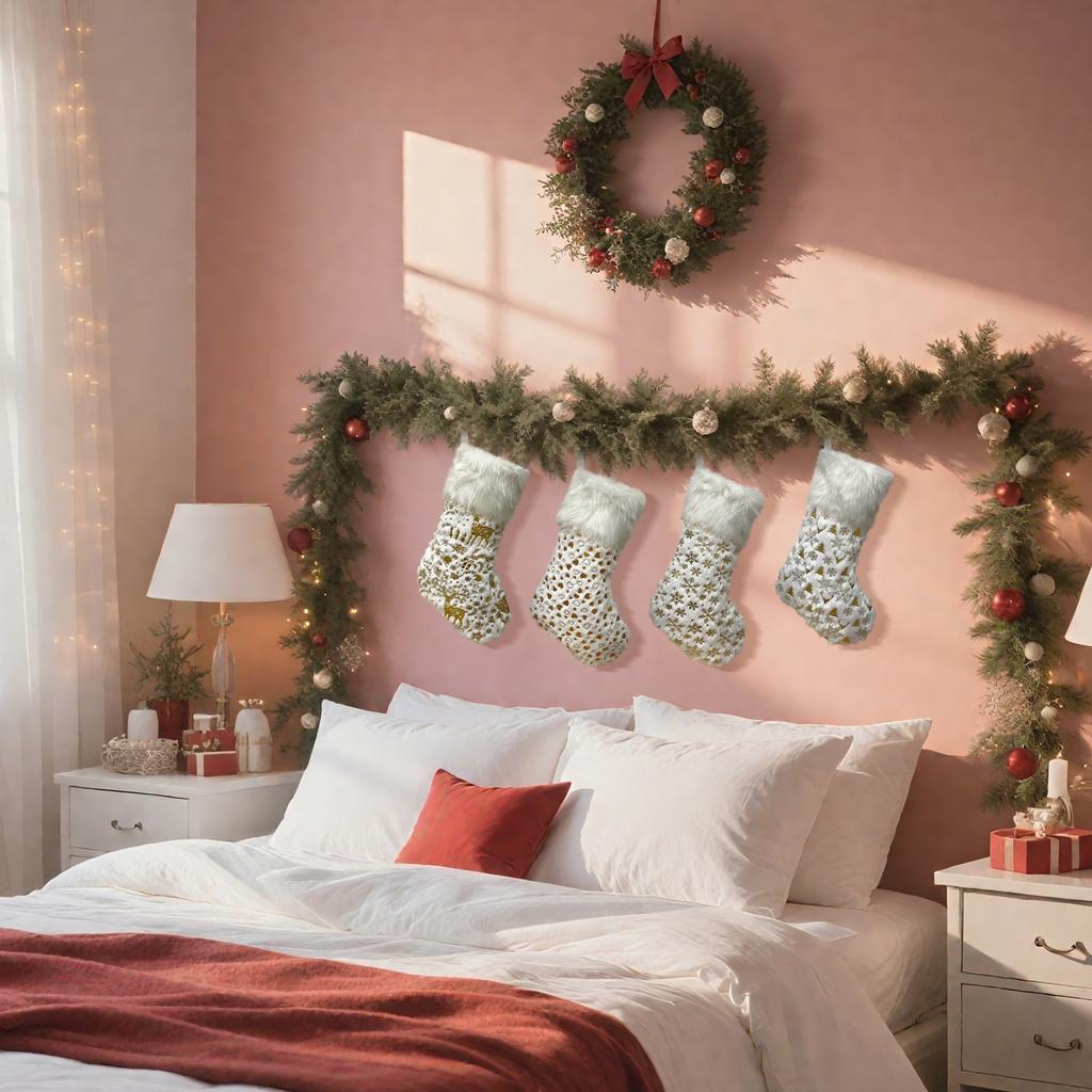 GildedPlush Christmas Socks, Gift Bags, ChristmasCandies, Gifts And Decorative Items