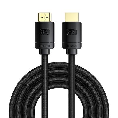 HDMI kabel 21 8K 60 Hz eARC QMS Dynamické HDR VRR ALLM 3m černý