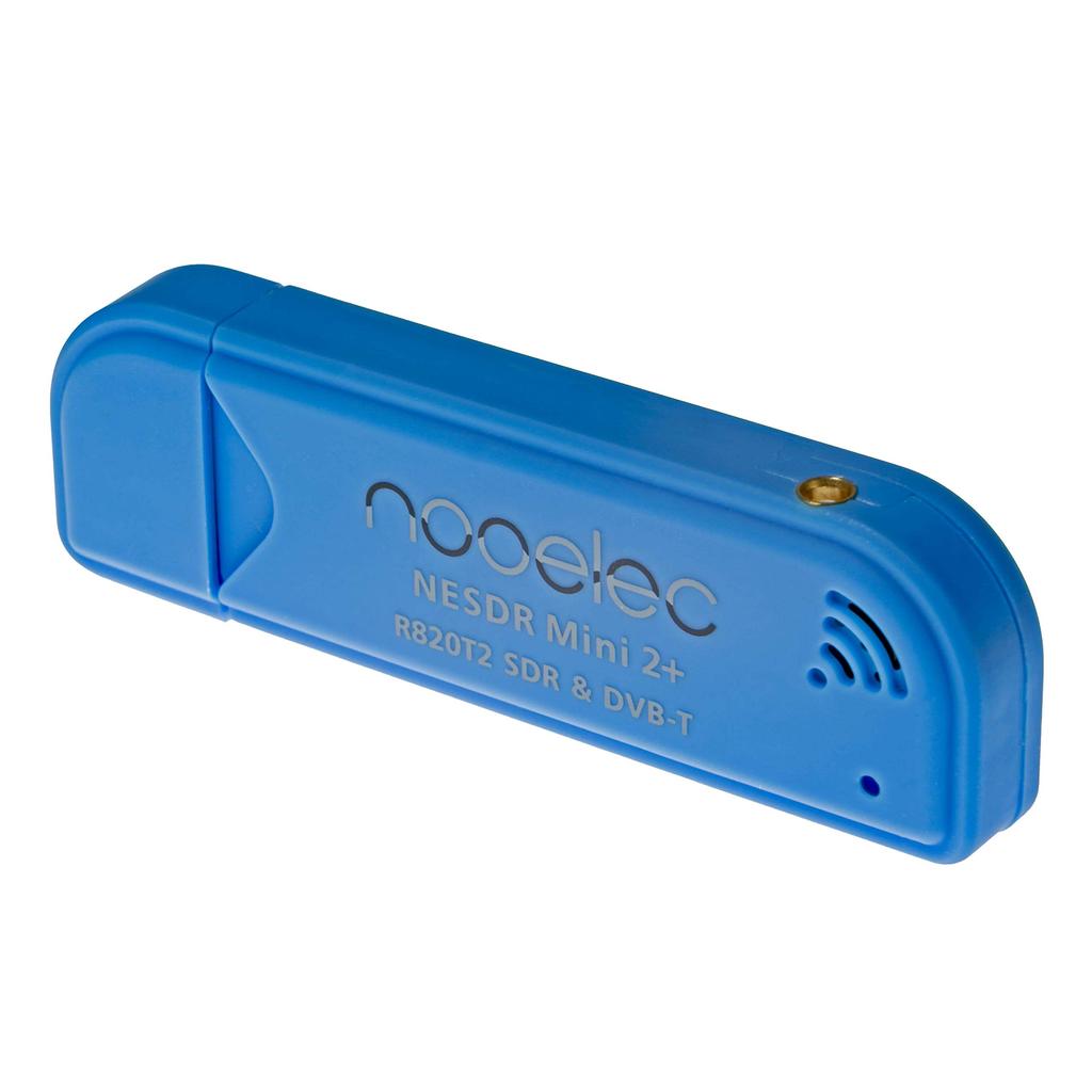 NESDR Mini 2+ 0.5PPM TCXO RTL-SDR and ADS-B USB Receiver Set (with Antenna, Suction Mount, and Female SMA Adapter). RTL2832U and R820T2 Tuners.