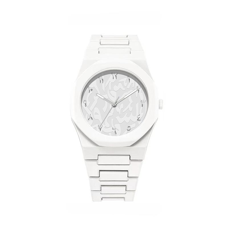 Middle Eastern popular sports watches for men and women dopamine quartz watches niche fashion waterproof stainless steel