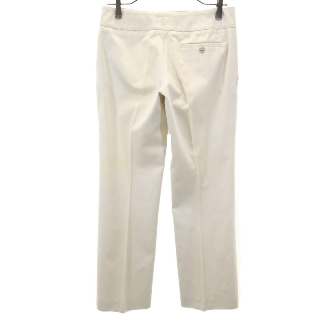 Gucci Calças sociais 38 Sistema branco Feminino Usado