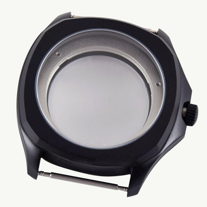 40mm Steel Sapphire Crystal Watch Case for Miyota 8215 ETA 2824 2836 Movement