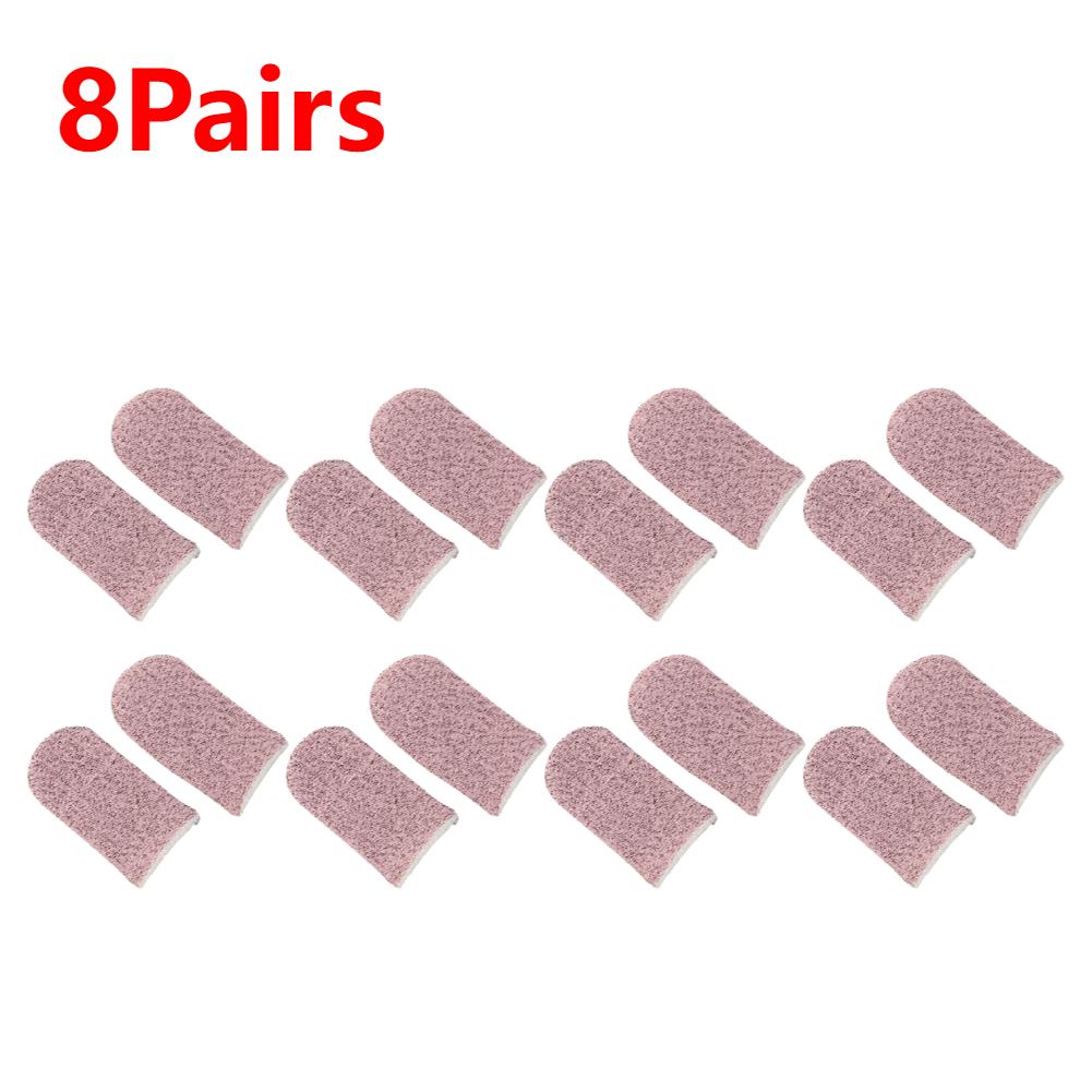 10-1Pair Gaming Finger Cover Game Controller Suitable For PUBG LOL Anti Sweat Scratch Touch Screen Game Finger Thumb Cover Glove