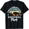 Yellowstone National Park Bison Vintage Outdoor T-Shirt