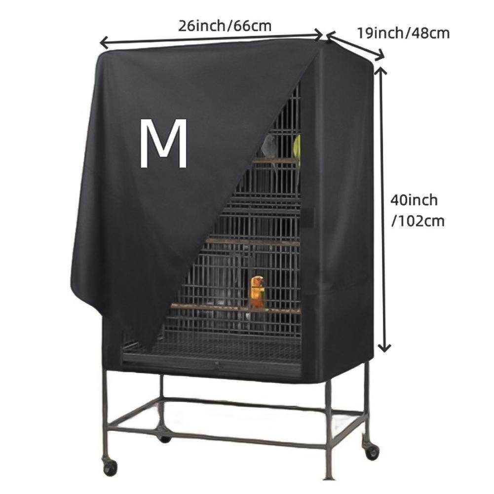 Easy Maintenance Bird Cover Decoration Light Blocking Cover 84*59*104cm Waterproof Cover Protects Against Spills