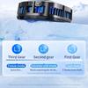 X76 Mobile Phone Semiconductor Magnetic/Back-clip 2 in 1 Cooling Radiator With Digital Display for PUBG Game Cooler X76