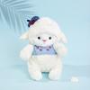 Cute Sheep Plush Toys With Checkered Dress And Hat Decoration For Home Decor And Photography Props