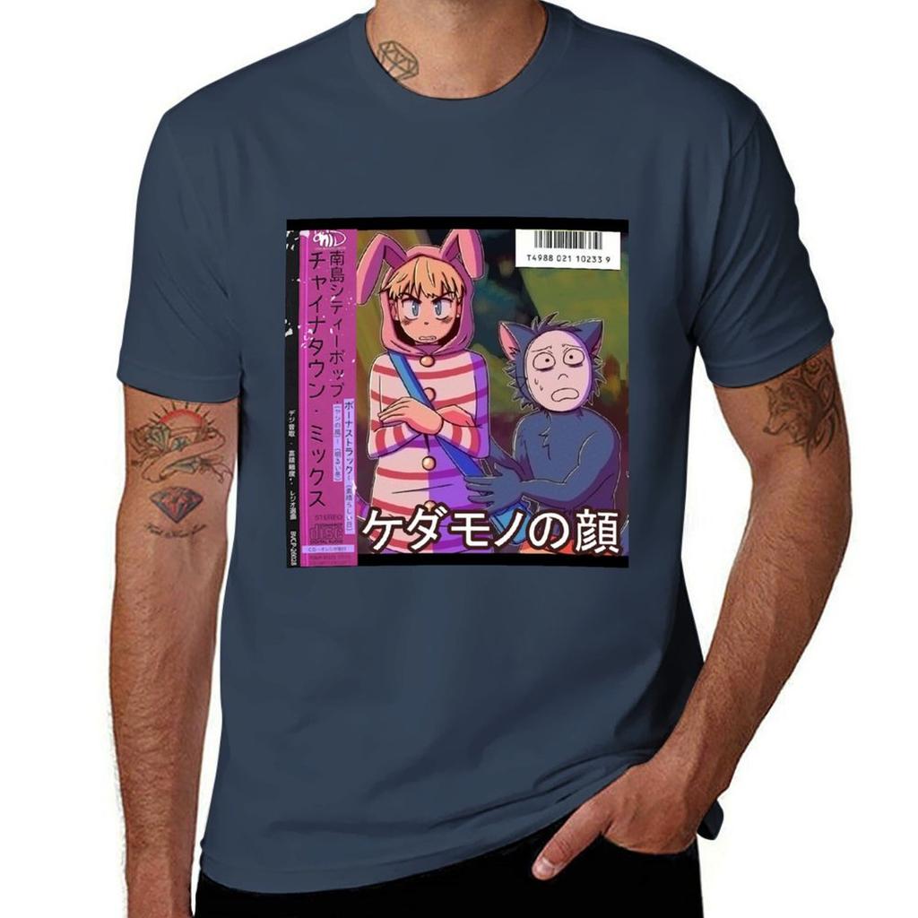 Vaporwave Anime Popee the Performer T-Shirt Plus Size Tops Hippie Clothes Quick-drying Summer Tops Men Clothings