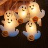 LED Halloween decorative lights, pumpkin ghost light string, bar decoration, illuminated ghost festival atmosphere lights