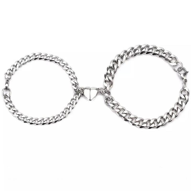 European and American Style Couple's Magnetic Attraction Bracelets