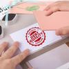 Rubber Stamp Carving Block Manual DIY Eraser Block for Rubber Stamping Carving 15 x 10 x 0.8cmPeach
