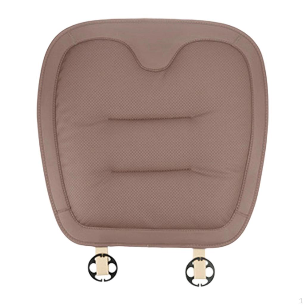 Car Seat Cover Soft Anti Slip Multifunctional Wear Resistant with Secure Buckle Supportive Pad for