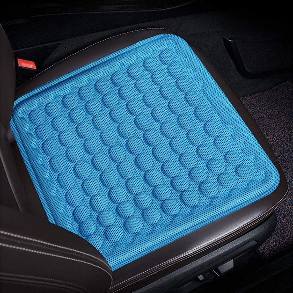 Soft Gel Ice Seat Cushion Breathable Summer Chair Pad Sedentary Seat Cushion  Office Chair