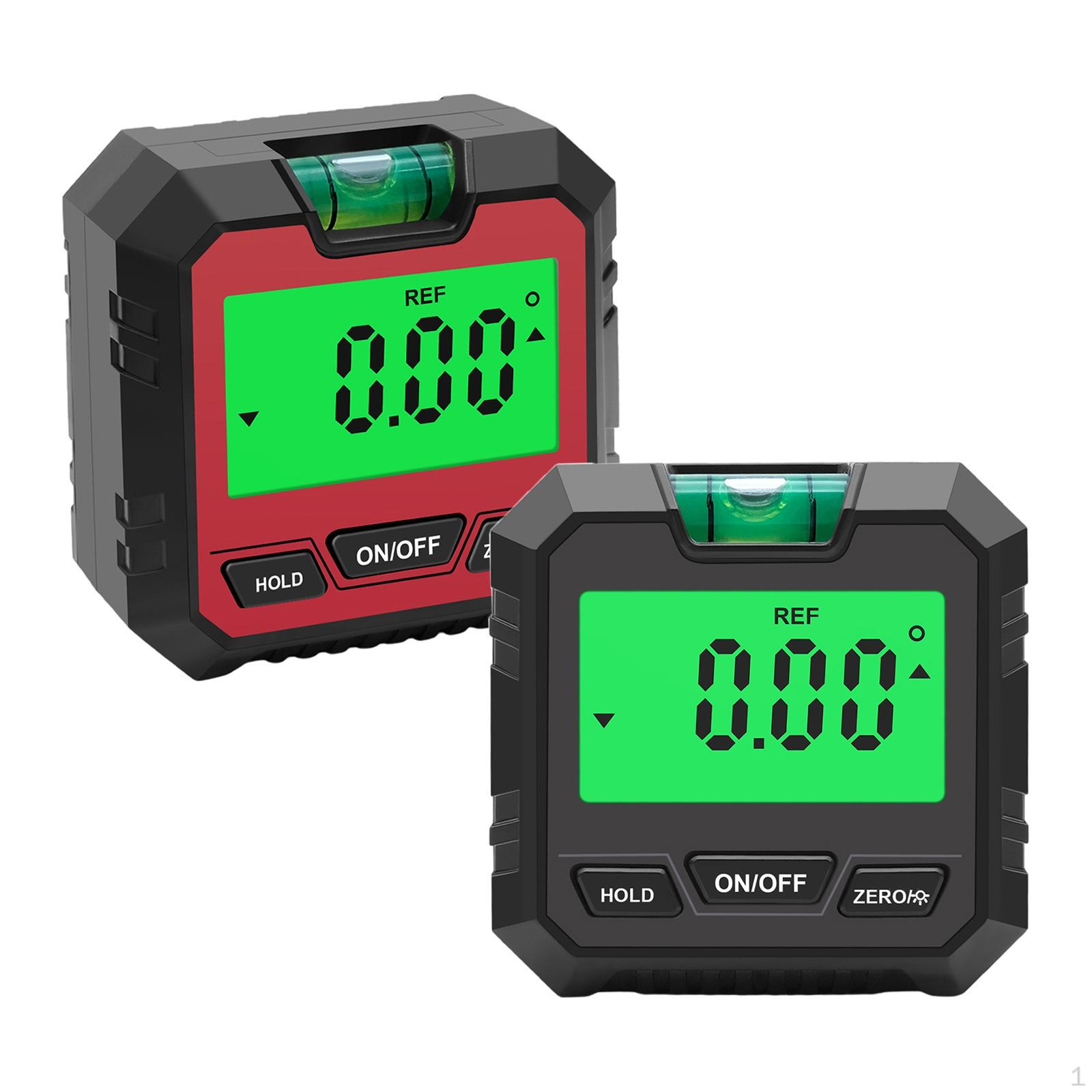 

2x Protractor with Magnetic Base Angle Bevel Box for Drilling Machinery