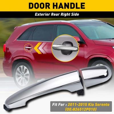 Door Handle Rear Outside Side Right RH Fit Kia Car Sorento 11-15 Accessorie Auto