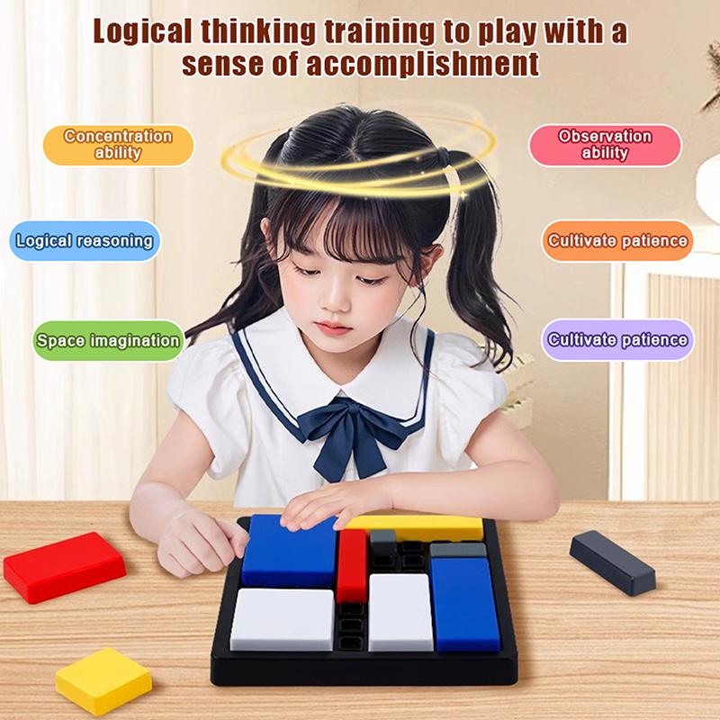 Jucării Puzzle pentru Antrenamentul Gândirii Logice la Copii Mici Cuburi Montessori Jocuri de Societate Jucării Educative Interactive Părinte-Copil Jocuri de Petrecere