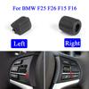 Left Right Steering Wheel Knob Button Multi-function Rotary Caps Cover For BMW 1 2 X1 X2 X3 X5 X6 Series F45 F15 F16 F25 F26